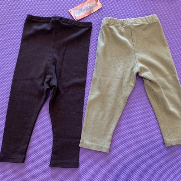 Blue Canoe Organic Girl Gift Set Kimono Layering Top, Leggings, Pant 9-12 months - Picture 6 of 6